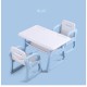 Kindergarten Home Children Learning Furniture Plastic Kids Tables Chairs Set