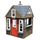 outdoor play set wooden backyard game house play house set with eco-friendly accessories