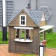 outdoor play set wooden backyard game house play house set with eco-friendly accessories