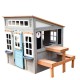 Outside Furniture Outdoor Baby Furniture Kids Play House Toy Children Playing Customized Logo 